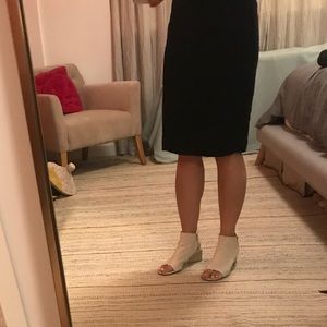 Reiss black pencil skirt